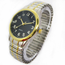 Montre-bracelet de luxe en acier inoxydable (HLS-3401)